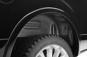 Ford F-150 Wheel Well Guards - Rear - Husky Liners - Black - `15-`20